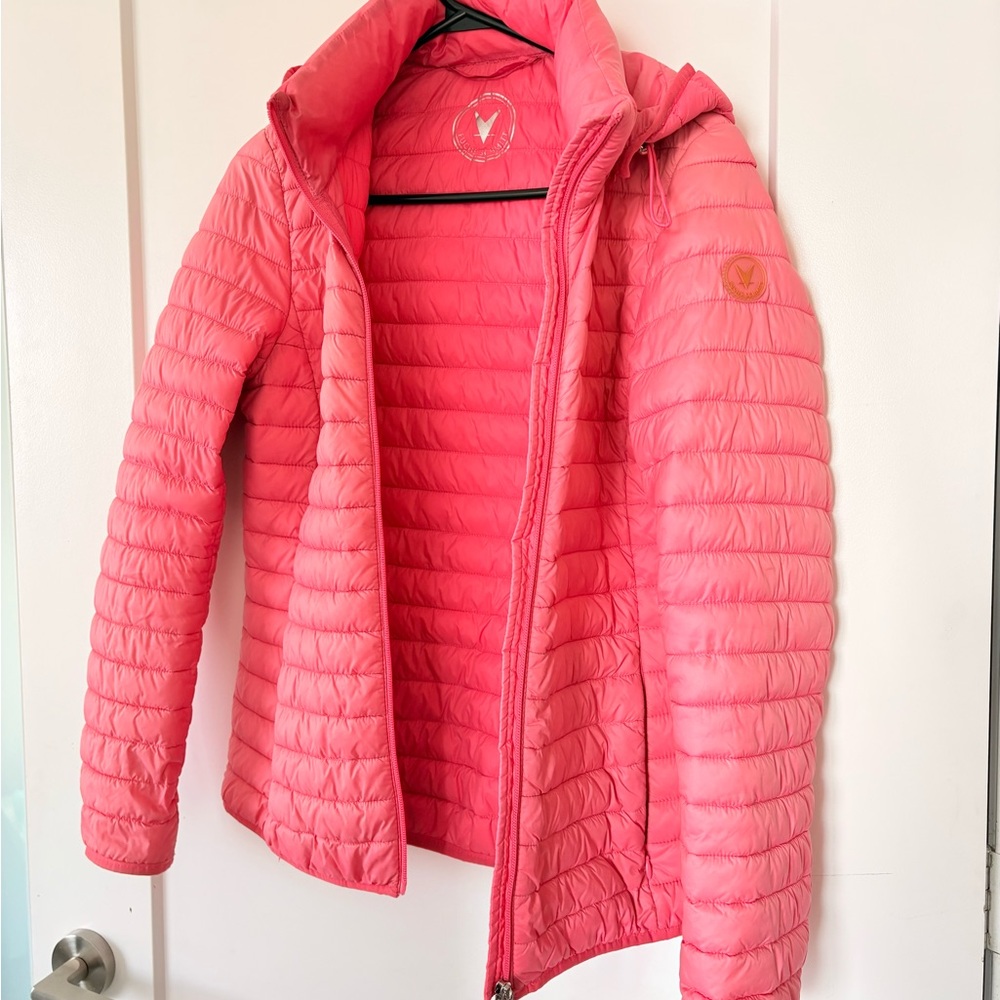 Pink Puffer lightweight Jacket